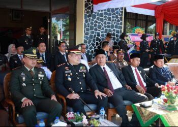 Wakil Wali Kota Pariaman Hadiri Upacara Peringatan Hari Bhayangkara ke-80