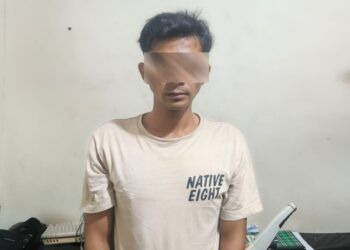 Pencuri Material Bangunan di Padang Ditangkap, Aksinya Terekam CCTV