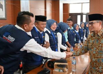 Wawako Ibnu Asis Hadiri Pelantikan Pengurus Perdana SMSI Kota Bukittinggi, Perkuat Sinergi Media dan Pemerintah