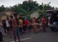 Video: Pengendara Motor Tabrakan dengan Truk Tangki di Agam