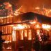 Api Mengamuk di Solok, Dua Rumah Semi Permanen Hangus Terbakar