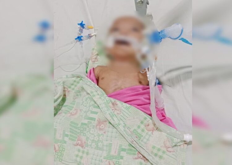 Muhammad Fathan Abdillah, bayi asal Nagari Guguak, Kecamatan 2x11 Kayutanam, Kabupaten Padang Pariaman, Sumatera Barat.