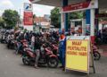 Warga Keluhkan Pertalite Sulit Didapat di Sejumlah SPBU Sumbar
