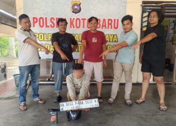 Tukang Pangkas di Dharmasraya Jual Motor Bosnya, Berujung Ditangkap Polisi