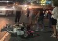 Mobil Tabrakan dengan 2 Motor di Padang, Korban Robek di Kepala dan Patah Kaki