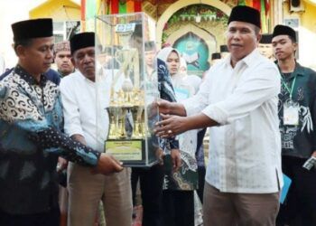 MTQ IX Pariaman Utara Ditutup, Desa Naras Hilir Sabet Juara Umum