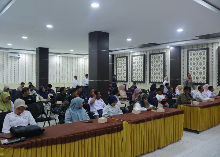 Pemerintah Kota (Pemko) Payakumbuh menggelar Sosialisasi Pencegahan, Pemberantasan, Penyalahgunaan, dan Peredaran Gelap Narkotika (P4GN) bagi jajaran pengurus Karang Taruna se-Kota Payakumbuh di Aula Lantai III Dinas Perpustakaan dan Kearsipan Kota Payakumbuh, Bukik Sibaluik, pada Rabu (15/7/2026).