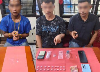 Tangkap 1 Pengedar dan 2 Pemakai Sabu-Sabu di Lima Puluh Kota, Polisi Sita 40 Paket