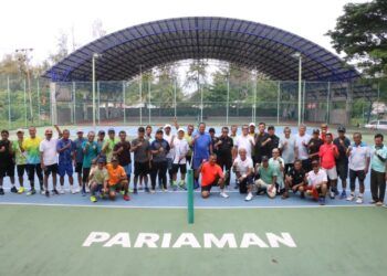 Wali Kota Pariaman Buka Kejuaraan Tenis KU 110 Tahun, Diikuti Peserta dari Dalam dan Luar Negeri