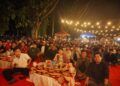 Bupati Dharmasraya Nobar Final Piala Dunia 2026 Bersama Warga, UMKM Lokal Ikut Bergeliat