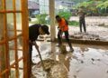 Luapan Mendadak Batang Sianok Rendam Permukiman Warga di Bukittinggi