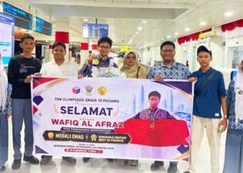 Pelajar Asal Sumbar Sabet Medali Emas di International Economics Olympiad 2026