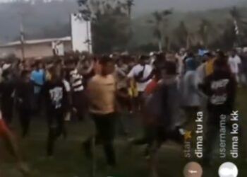 Video: Laga Mini Soccer di Pesisir Selatan Berujung Ricuh, Penonton Berhamburan