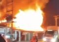 Api Mengamuk di Pesisir Selatan, Ruko Dua Lantai Hangus Terbakar