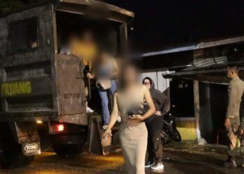 Tak Bisa Tunjukkan Identitas, 9 Pengunjung Tempat Hiburan Malam di Padang Diangkut Satpol PP