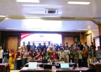 UIN Imam Bonjol Padang memperkuat sistem penjaminan mutu perguruan tinggi melalui finalisasi dokumen Sistem Penjaminan Mutu Internal (SPMI) yang dilaksanakan pada 7-9 Agustus 2026 di Hotel Imam Bonjol by Benhas. Foto: UIN Imam Bonjol Padang