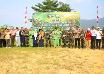UIN Imam Bonjol Padang dan TNI Tanam 1.000 Pohon di Kampus III