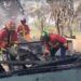 3 Petak Rumah di Padang Terbakar Saat Penghuni Antar Jenazah, Damkar Padamkan Api Pakai Ember