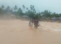 Banjir Lapau Munggu Padang, 50 KK Dievakuasi, Seorang Warga Diduga Patah Kaki Saat Selamatkan Diri