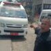 Ambulans Bawa Pasien dari Dharmasraya Dilempari Batu di Padang Panjang, Kaca Pecah