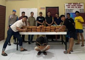 Bawa 61 Kg Ganja dari Sumatera Utara ke Padang Pariaman, Seorang Pria Ditangkap