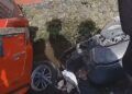 Video: Kecelakaan di Jalan Lintas Padang-Bukittinggi, Dua Kendaraan Masuk Selokan