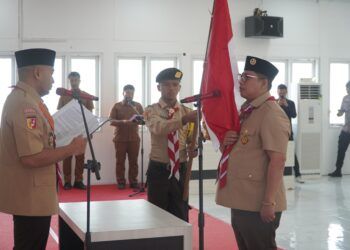 Wako Hendri Arnis Pimpin Mabicab Pramuka Padang Panjang, 32 Peserta Dilepas ke Jamnas XII
