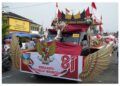 Pawai Alegoris dan Mobil Hias Meriahkan HUT ke-81 RI di Solok Selatan, Pelajar hingga Nagari Tampilkan Kreasi