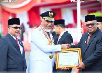 Pemkab Solok Selatan Raih Anugerah Adinata Syariah Tingkat Sumbar