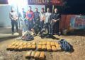 2 Pria Ditangkap di Agam Saat Bawa 27 Kg Ganja dengan Motor ke Padang
