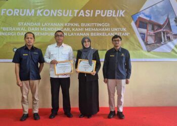 Pemko Payakumbuh Raih Penghargaan Penyerah Piutang Kolaborasi Terbaik dari KPKNL Bukittinggi