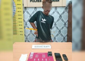 Tak Kapok, Residivis di Pariaman Kembali Jual Sabu-Sabu