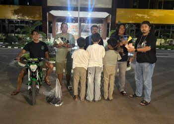 Mencuri di Lima Toko Ponsel di Plaza Andalas Padang, Tiga Remaja Ditangkap Polisi