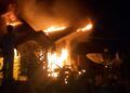 Malam Membara di Agam, Dua Rumah Permanen Terbakar