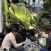 Truk Rem Blong Tabrak Truk Lain di Jalan Padang—Solok, Sopir Asal Riau Tewas Terjepit