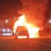 Mobil Toyota Rush Terbakar di Bukittinggi, Ada Ledakan