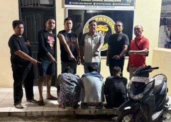 Tiga Pria Ditangkap Usai Bobol Kedai di Padang, HP, Pertalite dan Uang Rp600 Ribu Raib