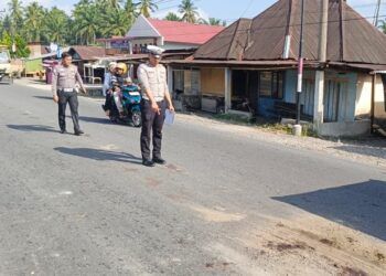 Motor dan Mobil Tabrakan di Pasaman Barat, Seorang Pelajar Tewas