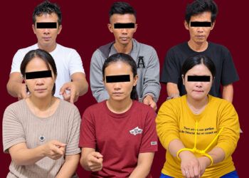 3 Pria dan 3 Wanita Ditangkap dalam Kasus Sabu-Sabu di Payakumbuh, 2 Orang Suami Istri