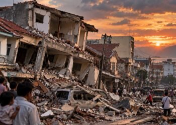 Gempa Dahsyat Guncang Sumbar Sore Hari, Ribuan Warga Meninggal