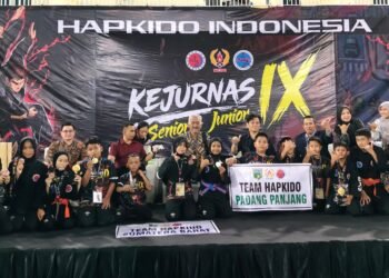 Membanggakan, Hapkido Sumbar Raih 9 Medali di Kejurnas 2026