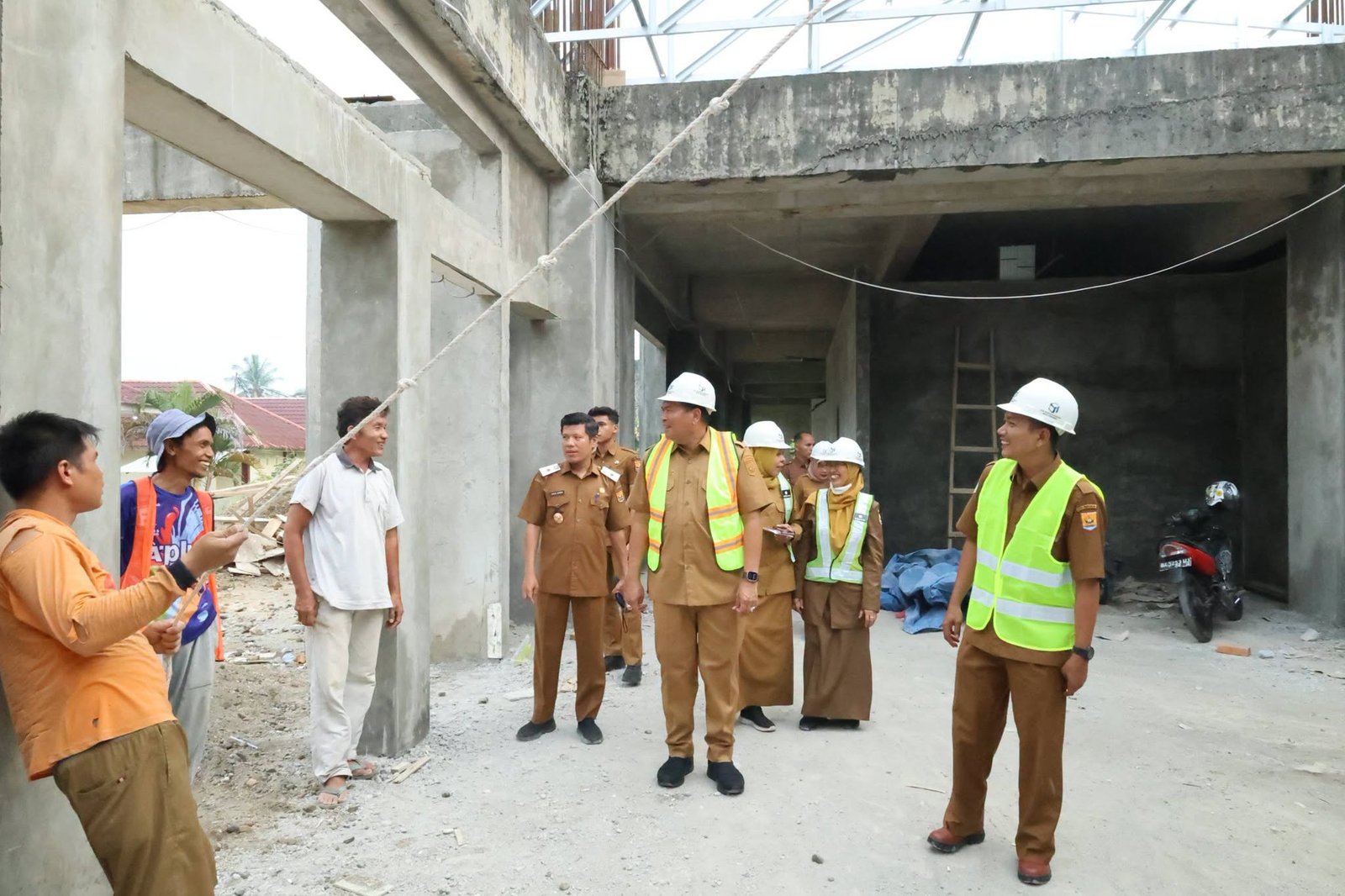 Yota Balad Sidak Pembangunan RSUD Sadikin, Pemko Kejar Dukungan Rp50 Miliar