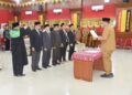 Yota Balad Lantik Lima Pemimpin Baznas Kota Pariaman Periode 2026-2031