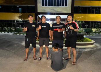 Curi Motor Teman yang Tidur, Badut di Padang Ditangkap