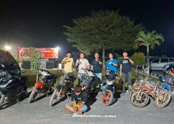 Pria di Sijunjung Diringkus Polisi karena Curi Tujuh Sepeda Motor