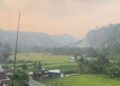 Bukittinggi Diselimuti Kabut Asap, Kualitas Udara Tercatat Tidak Sehat
