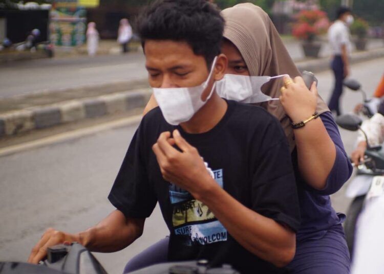 Kualitas udara di Kabupaten Dharmasraya, Sumatera Barat, pada Selasa (8/9/2026) berada dalam kategori tidak sehat.