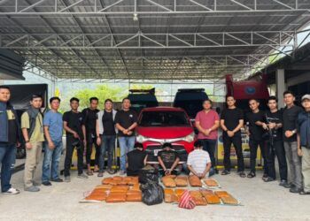 44 Kg Ganja dari Sumut Gagal Edar di Sumbar, 2 Kurir dan 1 Pemilik Ditangkap