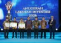 Pemko Padang Terima Penghargaan Nomine Kinerja PTSP dan Percepatan Berusaha 2026