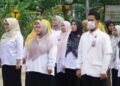 Pimpin Apel Gabungan, Wakil Bupati Dharmasraya Tekankan Disiplin dan Tanggung Jawab ASN